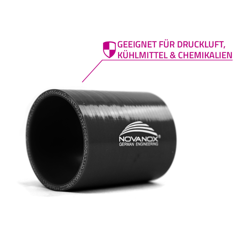 Laden Sie das Bild in Galerie -Viewer, 10 cm Silikonverbinder USP 1 Schwarz