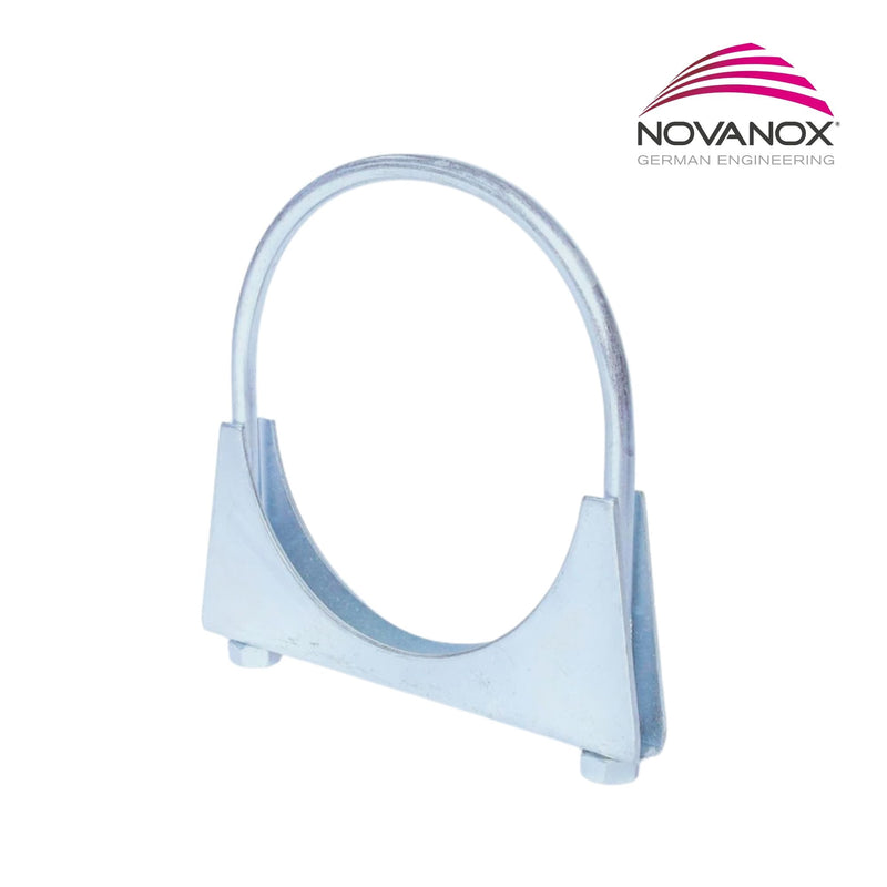 Chargez l'image dans la visionneuse de la galerie, NovaNox® Bügelschelle M8 Stahl verzinkt Rohrschelle Auspuffschelle Ü-Bügel U Bolt Camp