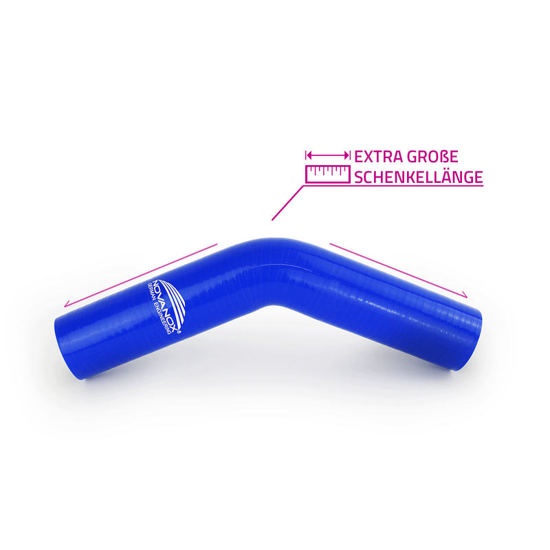 Laden Sie das Bild in Galerie -Viewer, 45 Grad Silikonbogen USP 1 blau