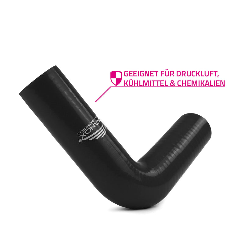 Laden Sie das Bild in Galerie -Viewer, 90° Silikonbogen ID 35 mit 70 mm Schenkellänge