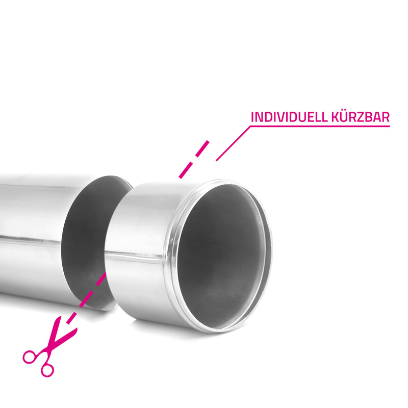 Laden Sie das Bild in Galerie -Viewer, 8 cm Aluminiumrohr USP 2