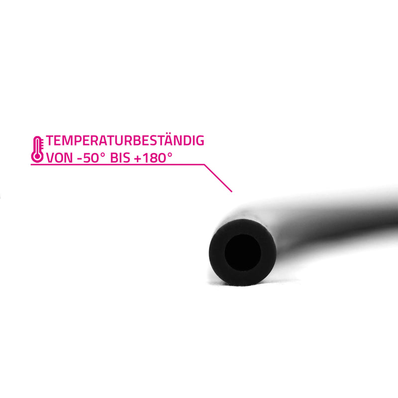 Laden Sie das Bild in Galerie -Viewer, Unterdruckschlauch schwarz USP 2