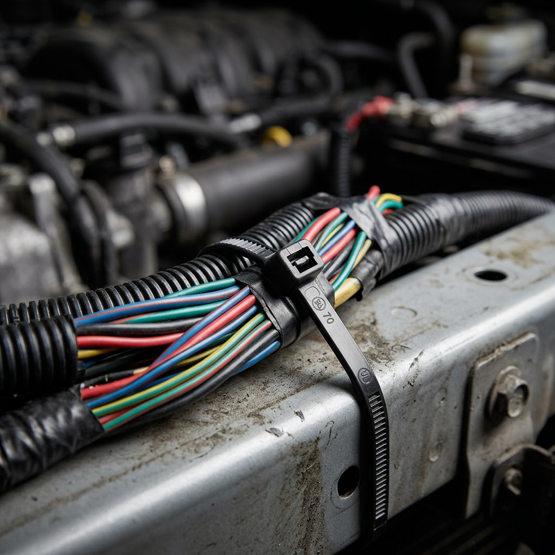 Load image into Gallery viewer, NORMA Cable Ties Black