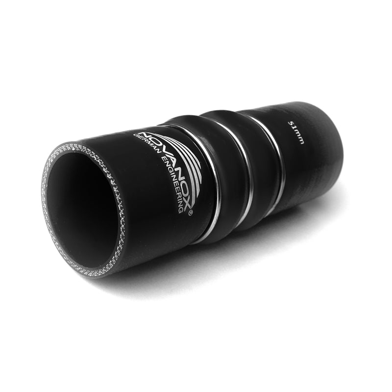 Load image into Gallery viewer, Wulstverbinder 2-fach schwarz