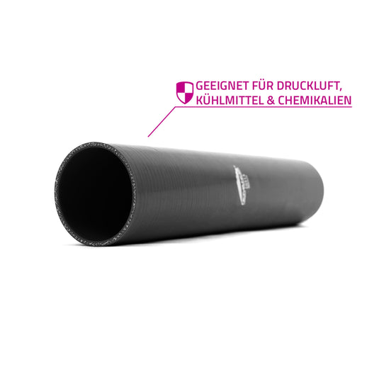 0,5 Meter Silikonschlauch USP 1 Schwarz