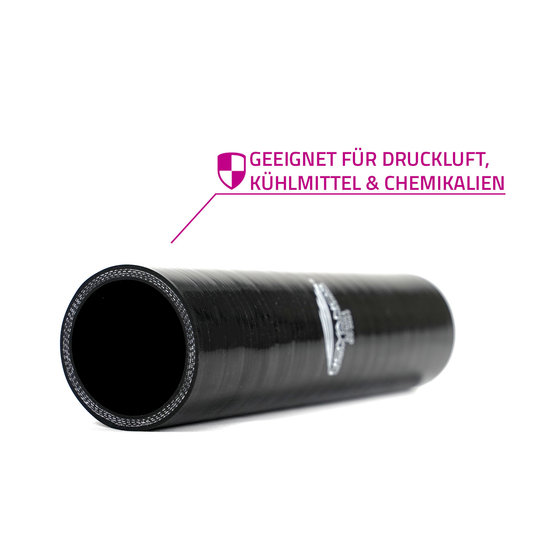 NovaNox® 250mm Silikonschlauch 25 cm Kühlerschlauch Silikonrohr