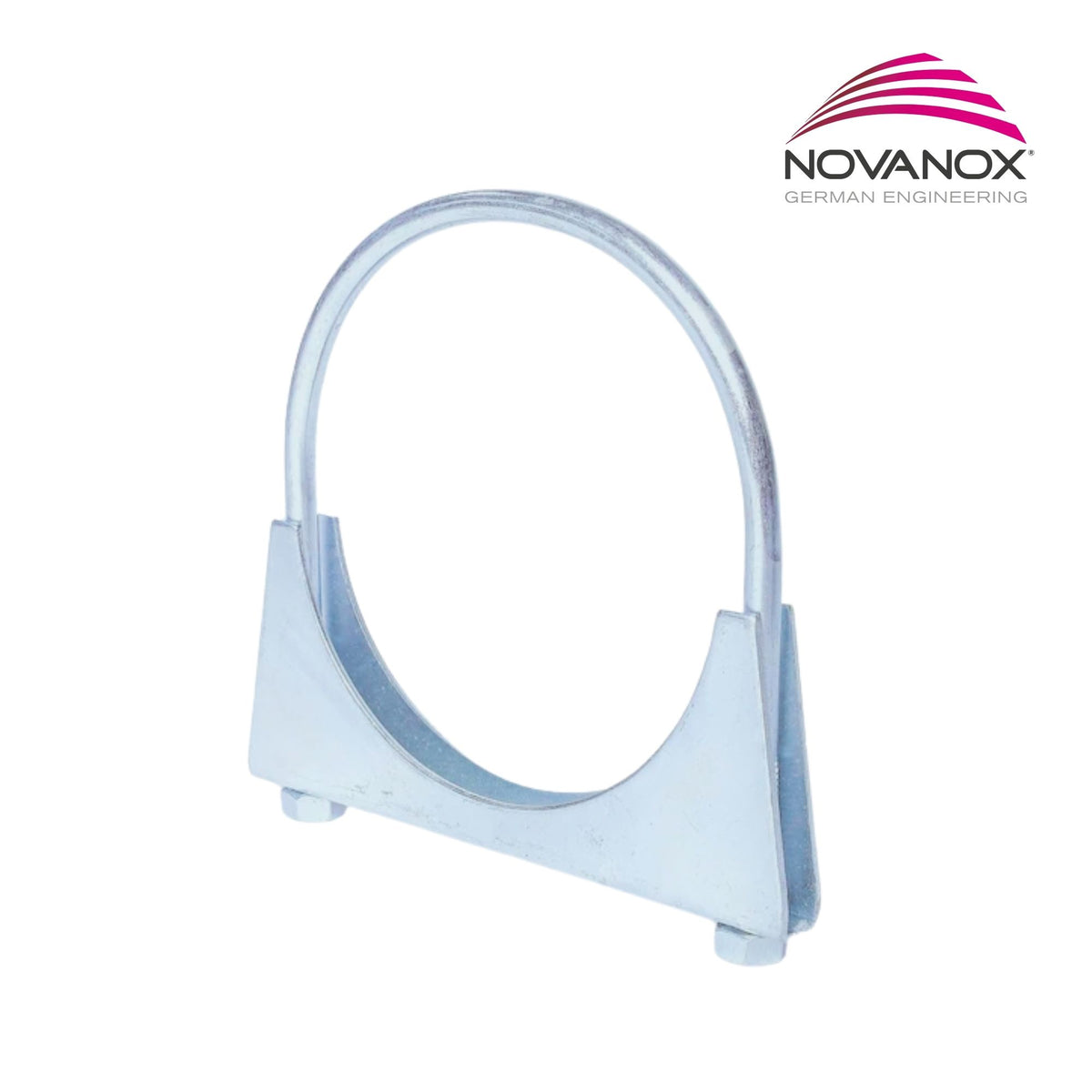 NovaNox® U-bolt clamp M8 steel galvanized pipe clamp exhaust clamp U-bolt U Bolt Clamp