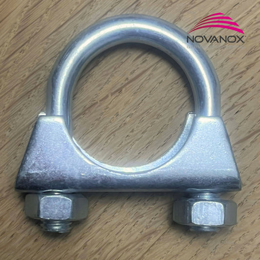 NovaNox® Bügelschelle M8 Stahl verzinkt Rohrschelle Auspuffschelle Ü-Bügel U Bolt Camp