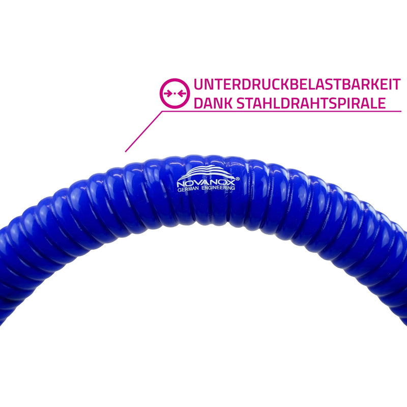 Laden Sie das Bild in Galerie -Viewer, Unterdruckbelastbarkeit dank Stahldrahtspirale USP 1 blau
