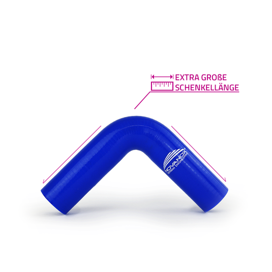 NovaNox® Silikonbogen 90 Grad ID Ø 16-102mm Silikonschlauch *Größe wählbar*