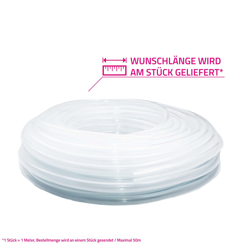 Laden Sie das Bild in Galerie -Viewer, PVC-Schlauch, Aquariumschlauch, Lebensmittelschlauch Transparent NovaNox® Meterware *ID / AD wählbar*
