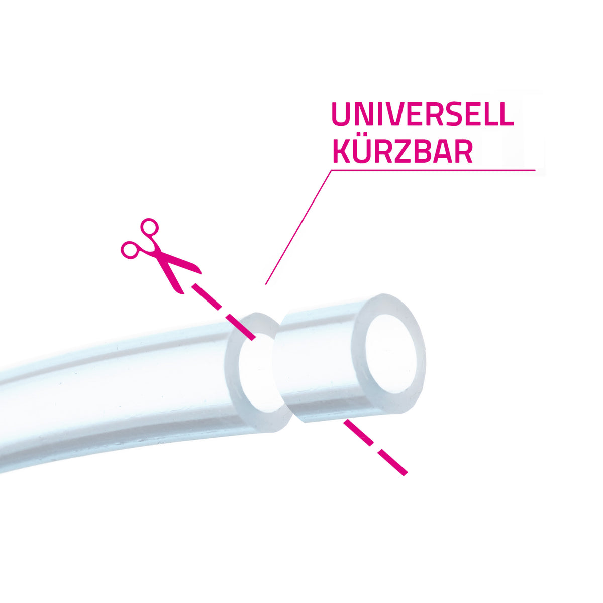 PVC hose, aquarium hose, food hose Transparent NovaNox® sold by the meter *ID / OD selectable*