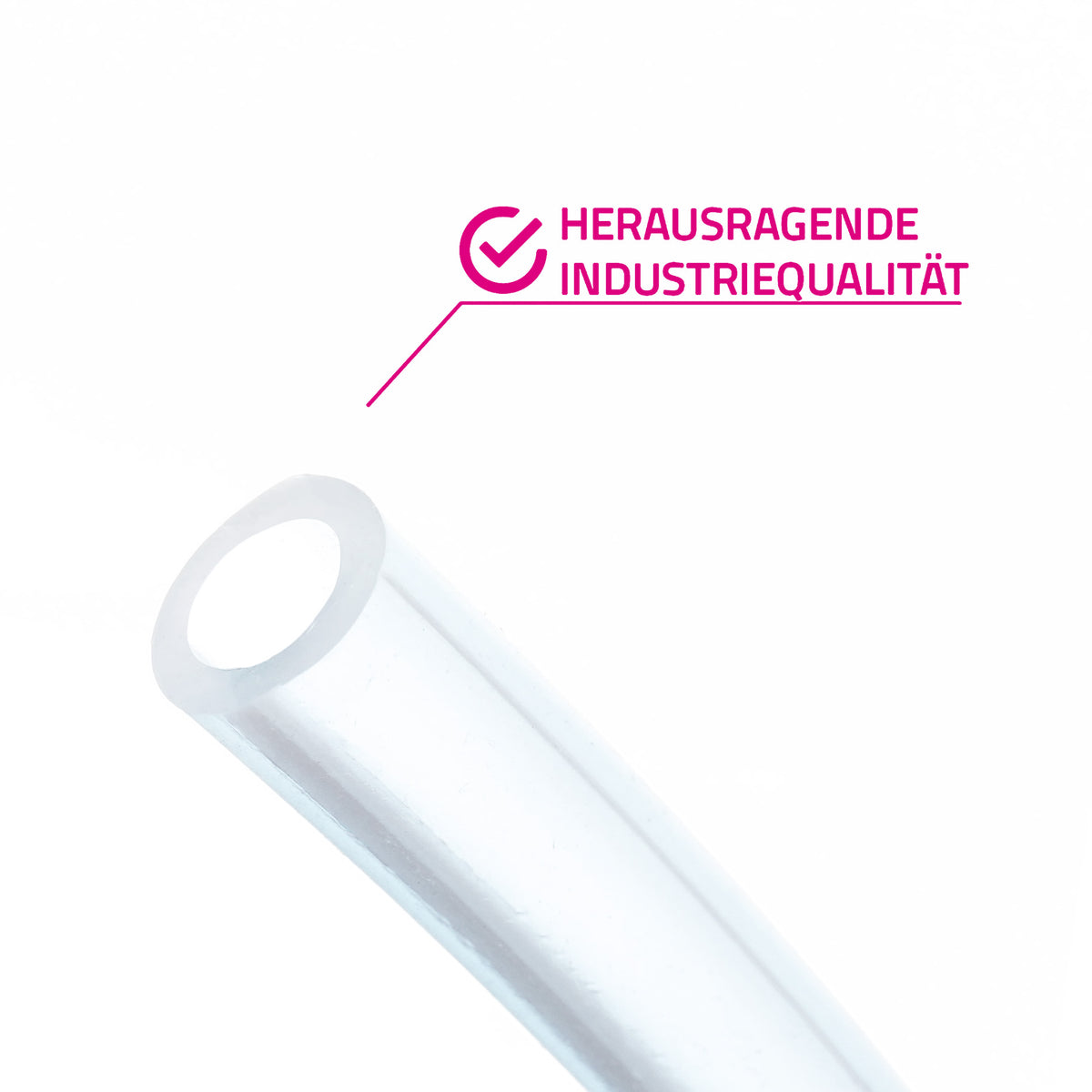 PVC hose, aquarium hose, food hose Transparent NovaNox® sold by the meter *ID / OD selectable*