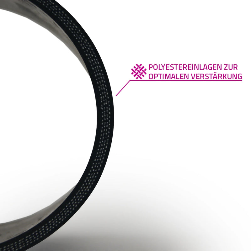 Laden Sie das Bild in Galerie -Viewer, 0,1 m Silikonschlauch USP 3 Schwarz
