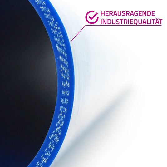0,1 m Silikonschlauch USP 4 Blau