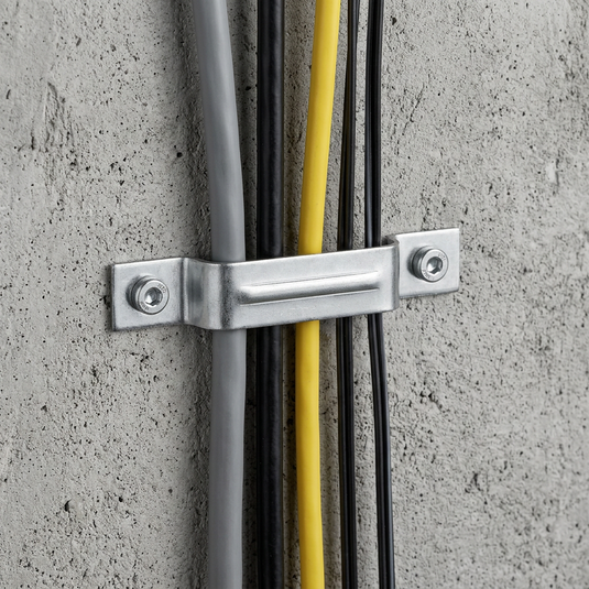 100x NORMA Befestigungsschelle BSL DIN 72573 W1 für fünf Leitungen