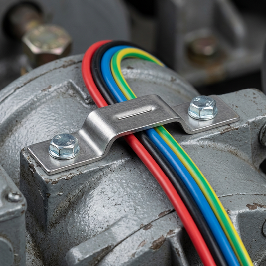 100x NORMA Befestigungsschelle BSL DIN 72573 W1 für vier Leitungen