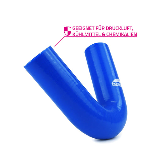 135 Grad Silikonbogen USP 2 blau
