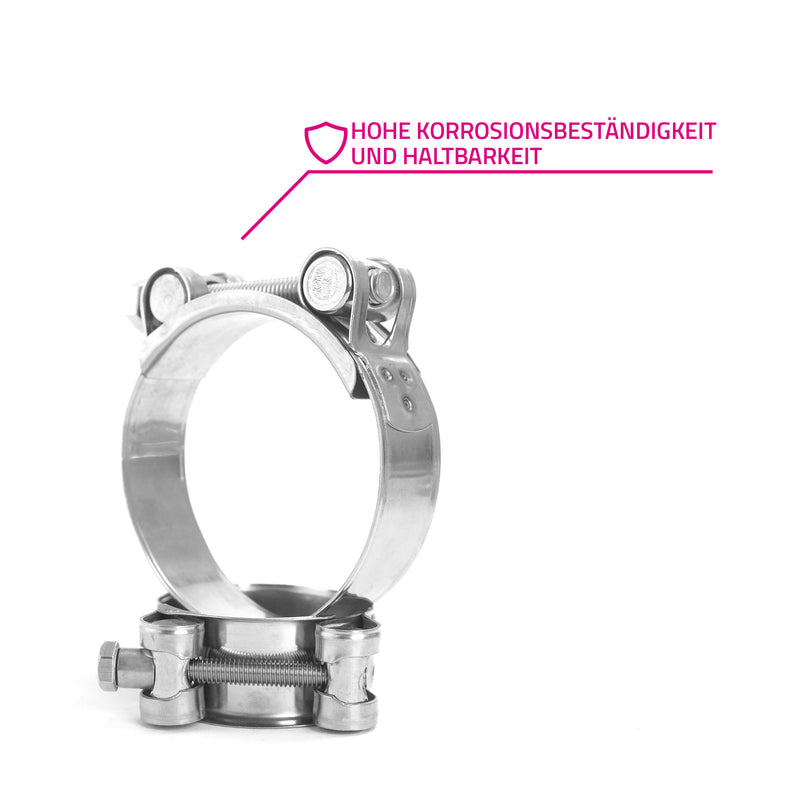 Laden Sie das Bild in Galerie -Viewer, Edelstahl Gelenkbolzenschelle USP 4
