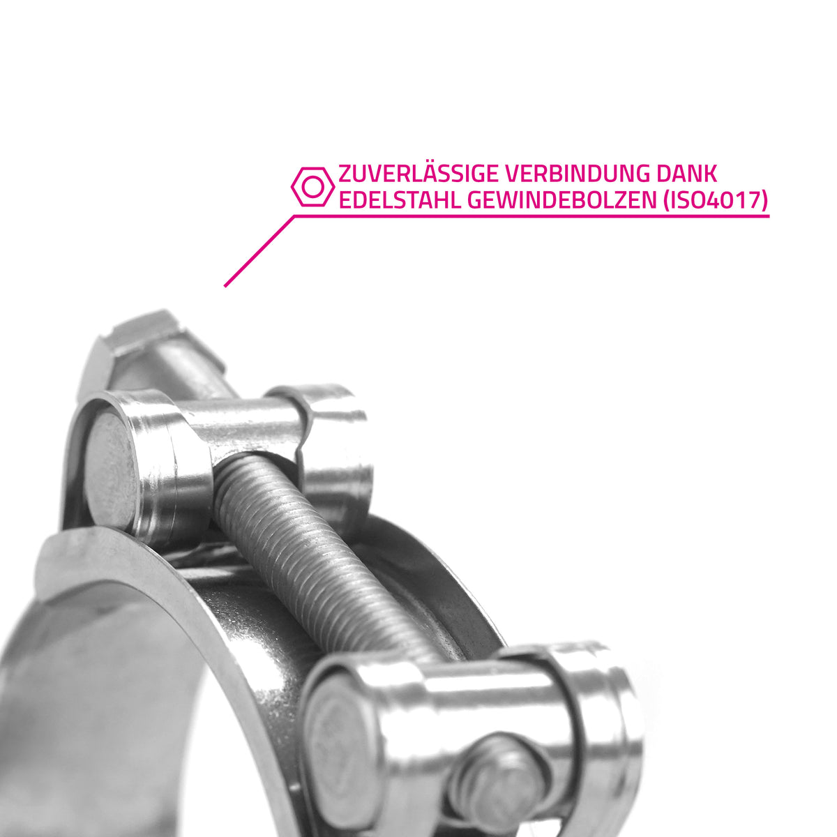 Edelstahl Gelenkbolzenschelle USP 1