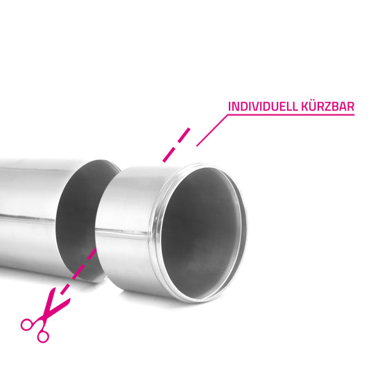 8 cm Aluminiumrohr USP 2