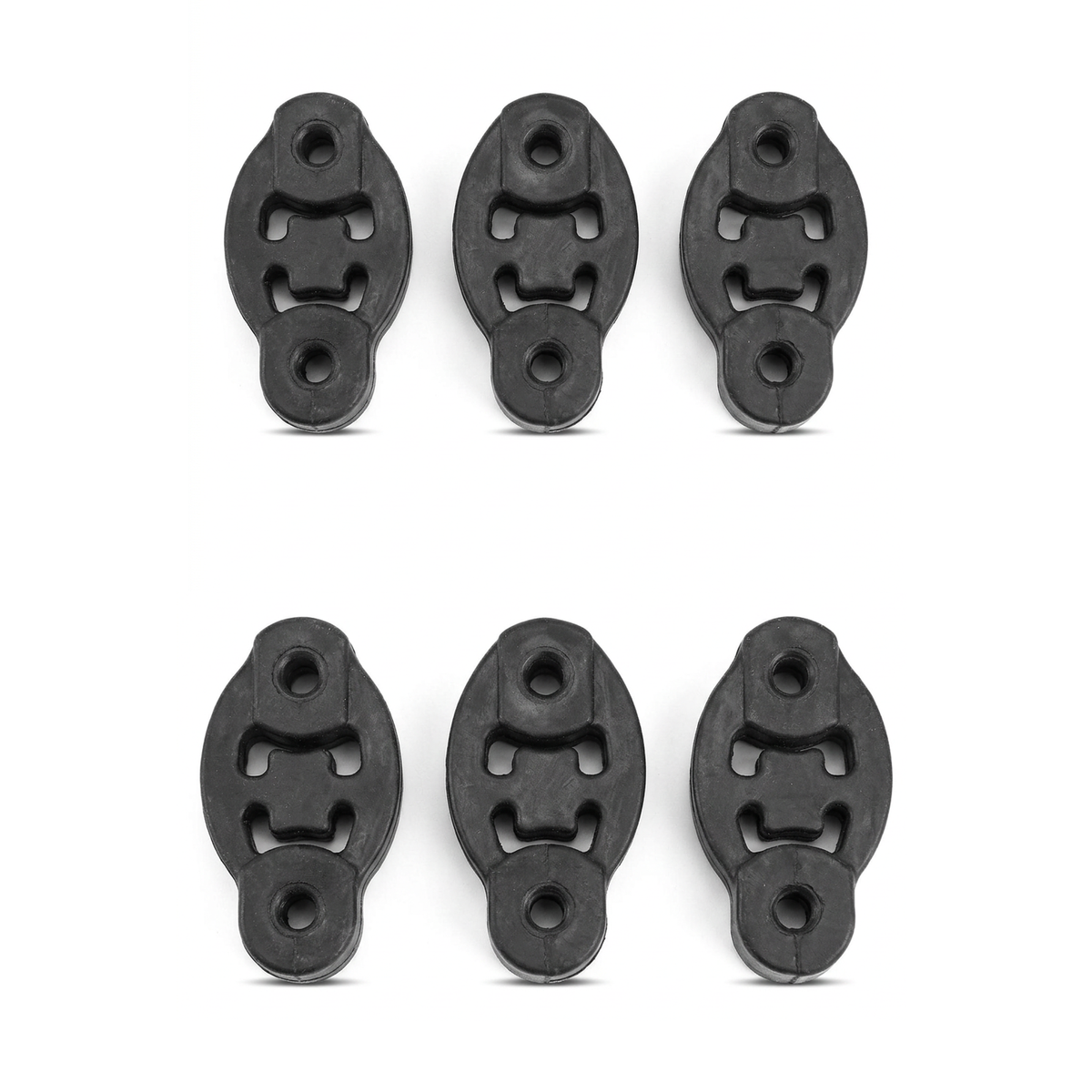 6x Auspuff Gummi Auspuffhalter für Mitsubishi Colt IV und V