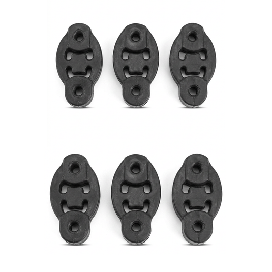 6x Auspuff Gummi Auspuffhalter für Mitsubishi Colt IV und V