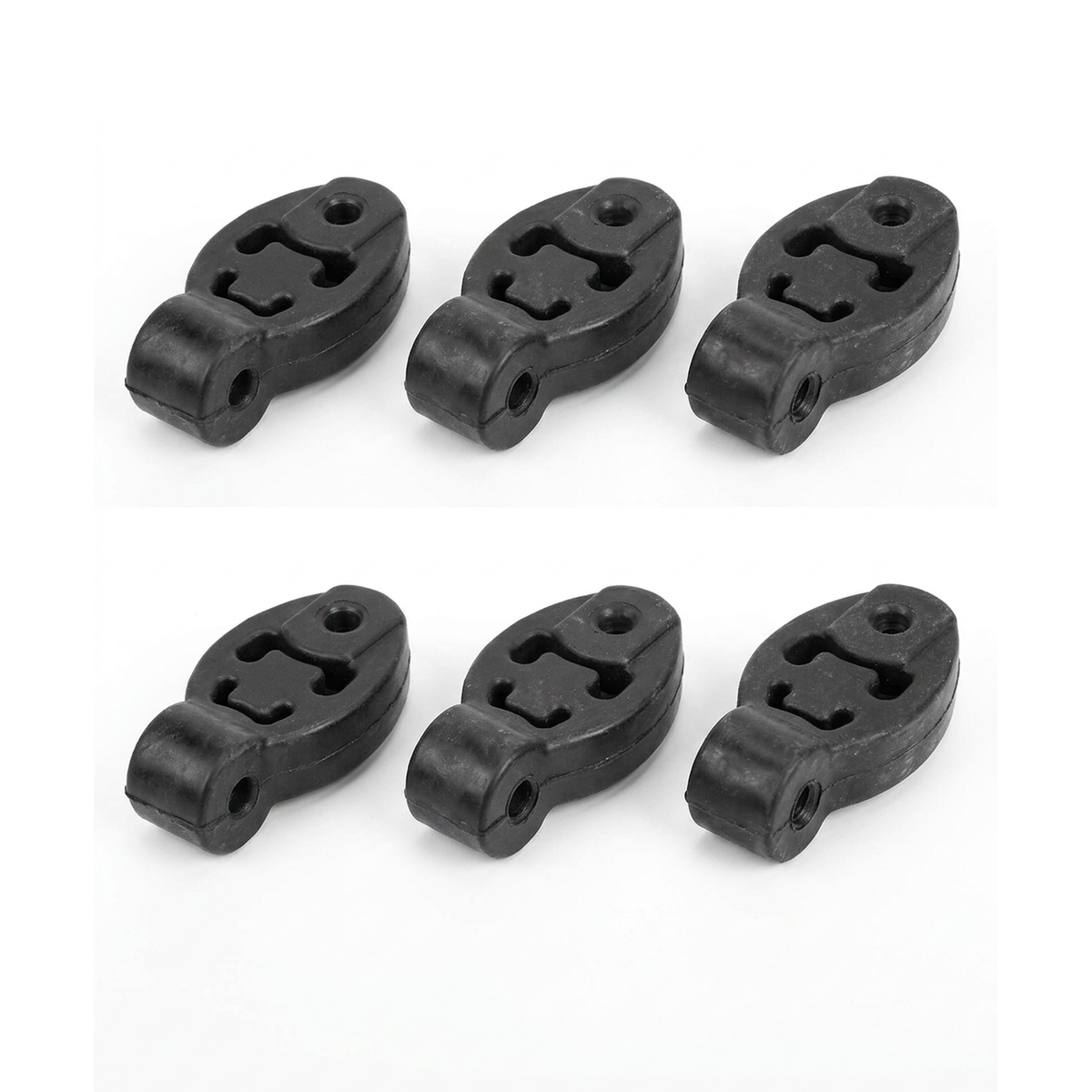 6x Auspuff Gummi Auspuffhalter für Mitsubishi Colt IV und V