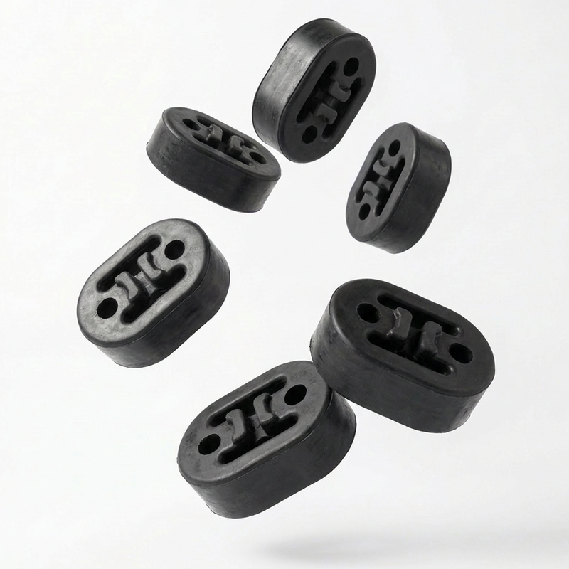 Laden Sie das Bild in Galerie -Viewer, 6x Auspuff Gummi Auspuffhalter für Mistubishi, Hyundai
