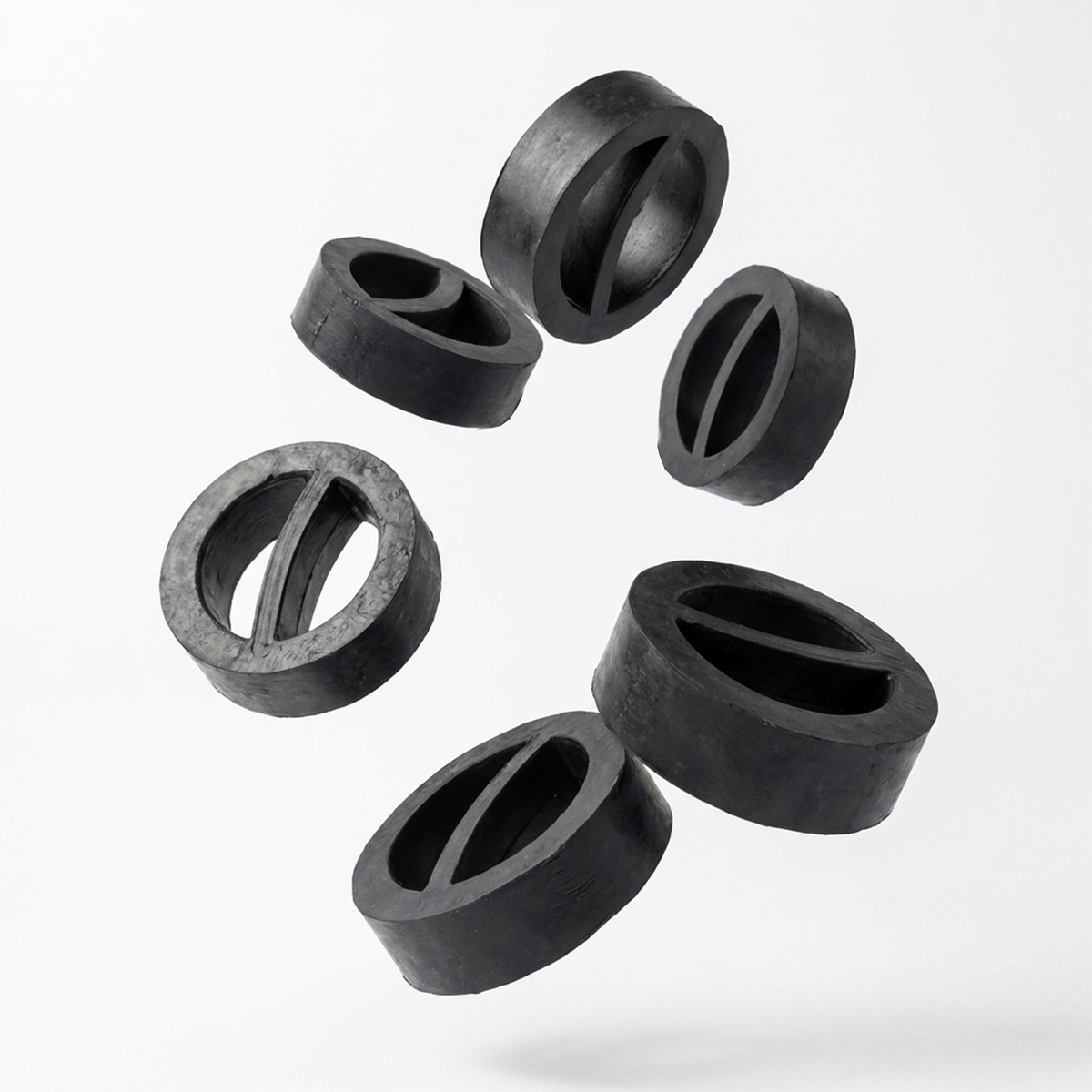6x Auspuff Gummi Auspuffhalter für BMW 3er, 5er