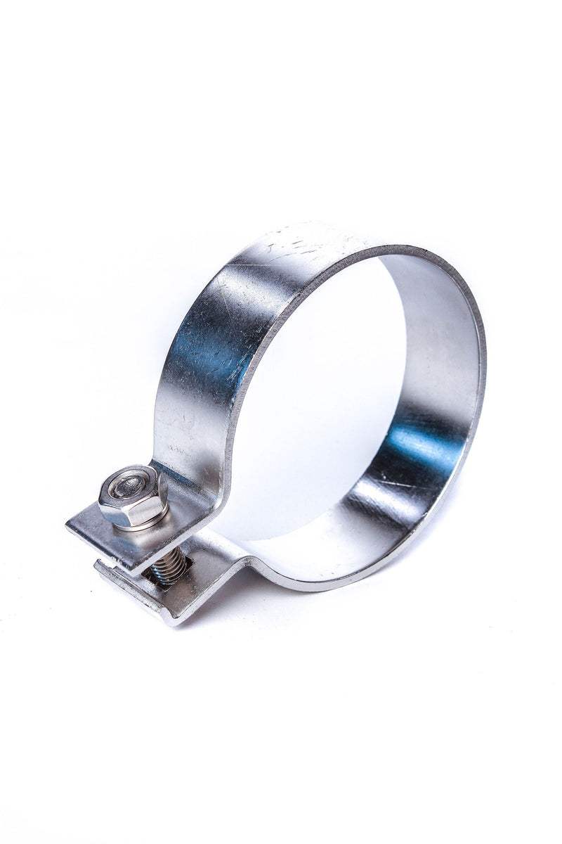 Laden Sie das Bild in Galerie -Viewer, Abgasrohrschelle nach DIN 71555 Ø 25-152,5 mm Stahl verzinkt Rohrschelle Auspuff
