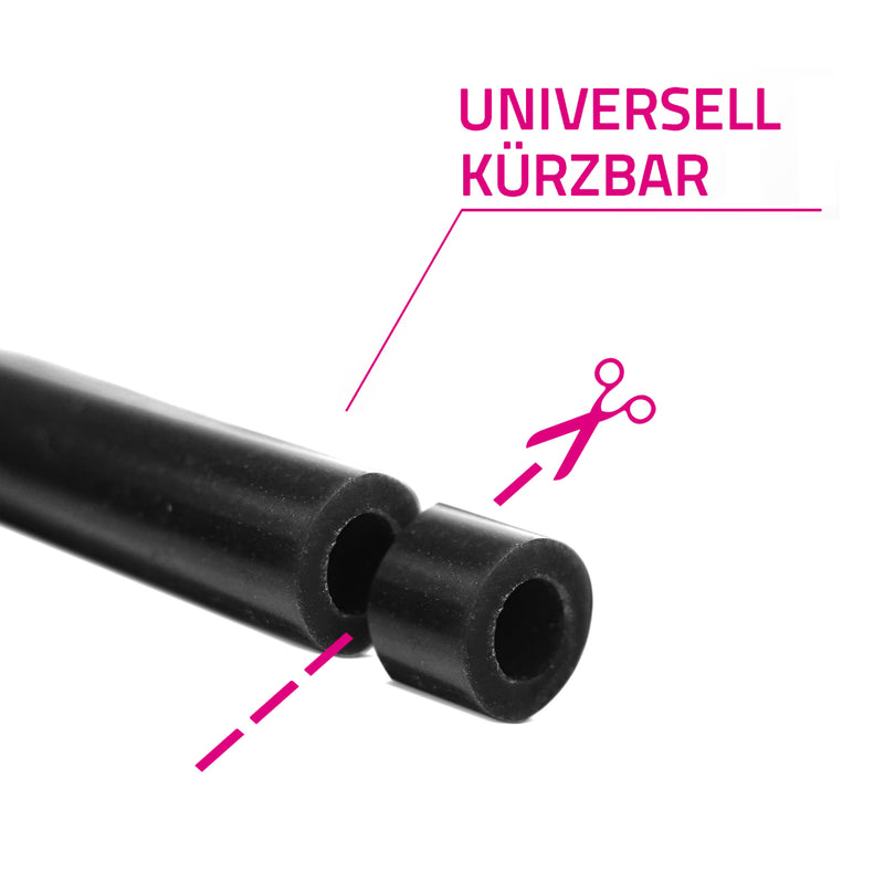 Laden Sie das Bild in Galerie -Viewer, Unterdruckschlauch schwarz USP 6
