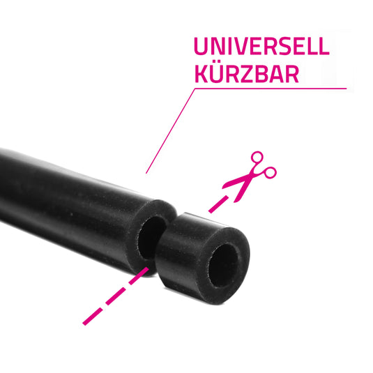 Unterdruckschlauch schwarz USP 6