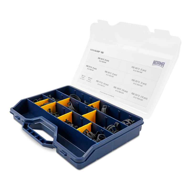 Load image into Gallery viewer, NORMA Spring Band Clamp FBS SW ASSORTMENT
