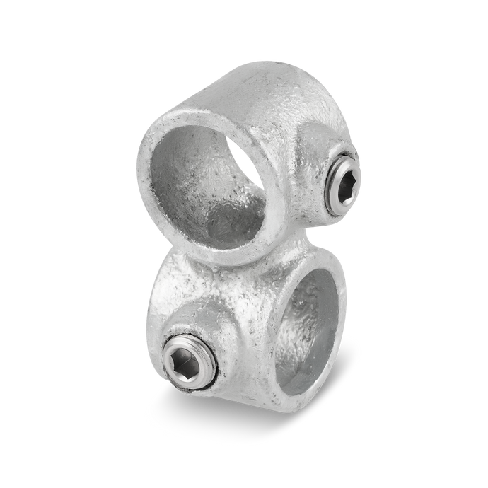 Kreuzverbinder mit 2 Durchgängen 26,9 - 60,3