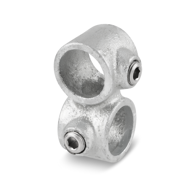 Laden Sie das Bild in Galerie -Viewer, Kreuzverbinder mit 2 Durchgängen 26,9 - 60,3
