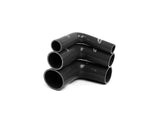 Coude réducteur à 90° NovaNox® Ø 13-16 vers 90-102 mm, tuyau en silicone *Taille au choix*