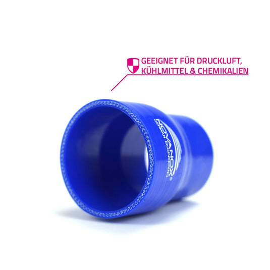 Geeignet für Druckluft, Kühlmittel & Chemikalien USP blau