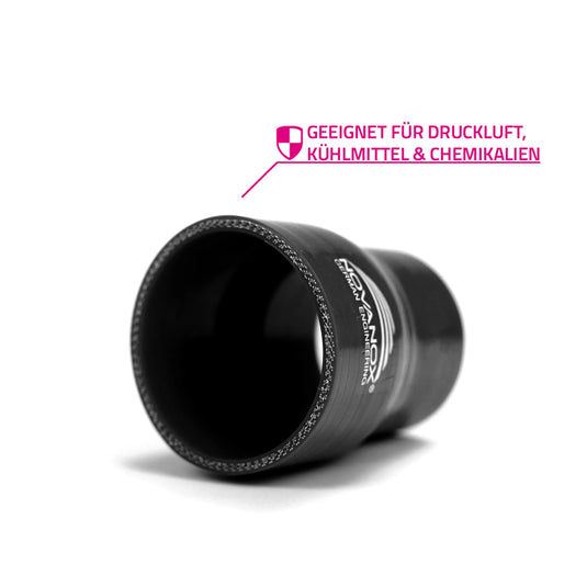 Geeignet für Druckluft, Kühlmittel & Chemikalien USP schwarz