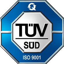 TÜV SÜD ISO 9001 Siegel